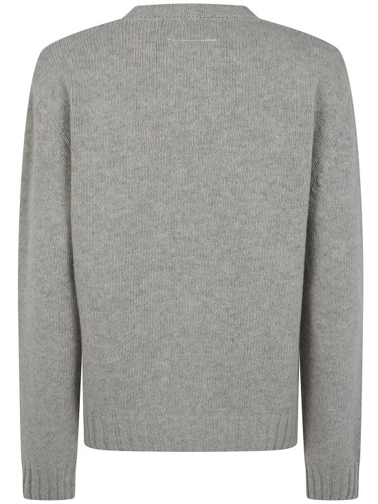 26FW MM6 메종마르지엘라 스웨터 S52HL0065M13288806S GREY - MM6 MAISON MARGIELA