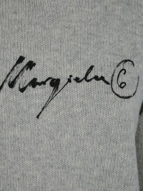 26FW MM6 메종마르지엘라 스웨터 S52HL0065M13288806S GREY - MM6 MAISON MARGIELA