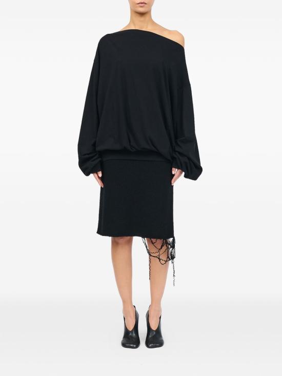 26FW MM6 메종마르지엘라 스웨터 S52NH0048M20048900 BLACK - MM6 MAISON MARGIELA