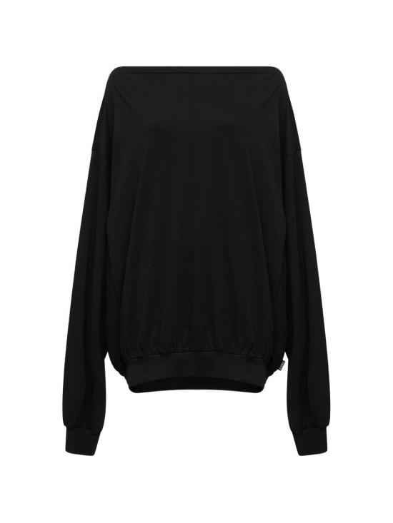 26FW MM6 메종마르지엘라 스웨터 S52NH0048M20048900 BLACK