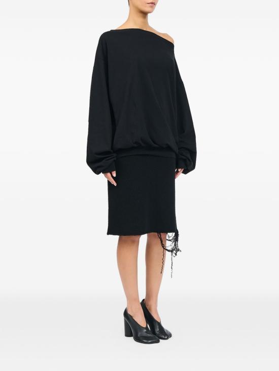 26FW MM6 메종마르지엘라 스웨터 S52NH0048M20048900 BLACK - MM6 MAISON MARGIELA