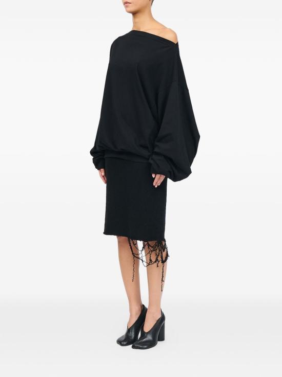26FW MM6 메종마르지엘라 스웨터 S52NH0048M20048900 BLACK - MM6 MAISON MARGIELA