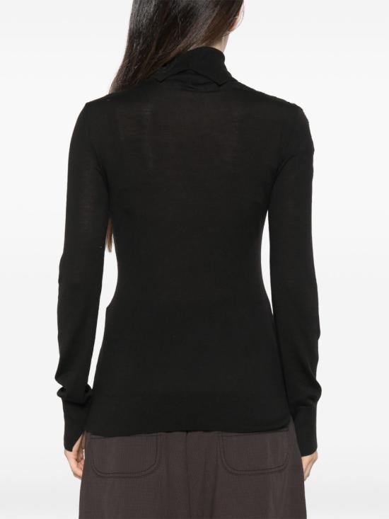 26FW 에르마노 설비노 스웨터 D495M310EAPATL95708 BLACK - ERMANNO SCERVINO