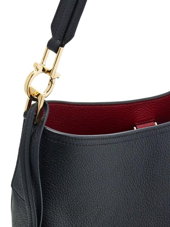 26FW 살바토레 페라가모 미디엄 호보백 21A170785028003 BLACK - SALVATORE FERRAGAMO