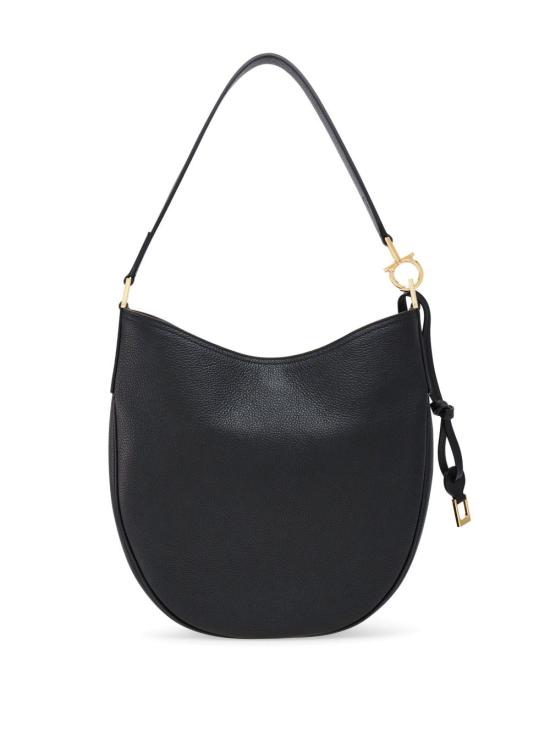 26FW 살바토레 페라가모 미디엄 호보백 21A170785028003 BLACK - SALVATORE FERRAGAMO