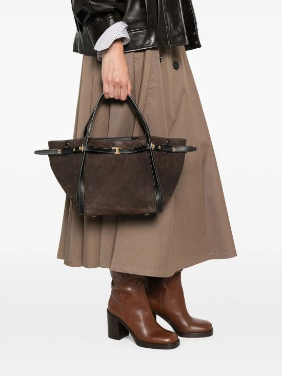 26FW 토즈 토트백 XBWTIMA0200P3A201A BROWN - TODS