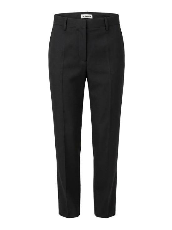 26FW 질샌더 스트레이트 팬츠 J03KA0350J40002001 BLACK