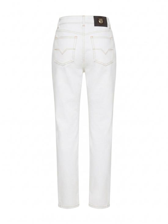 26FW 베르사체 스트레이트 팬츠 10256681A186521D660 WHITE - VERSACE
