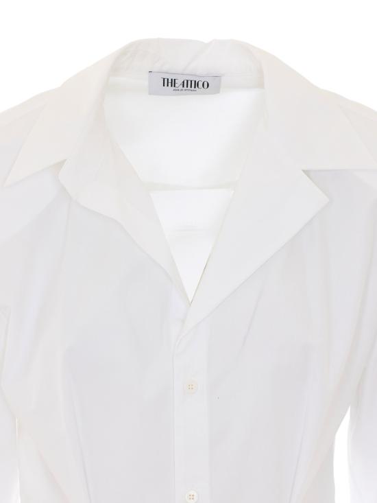 26FW 디 아티코 셔츠 261WCH00050CCC052AA001 WHITE - THE ATTICO