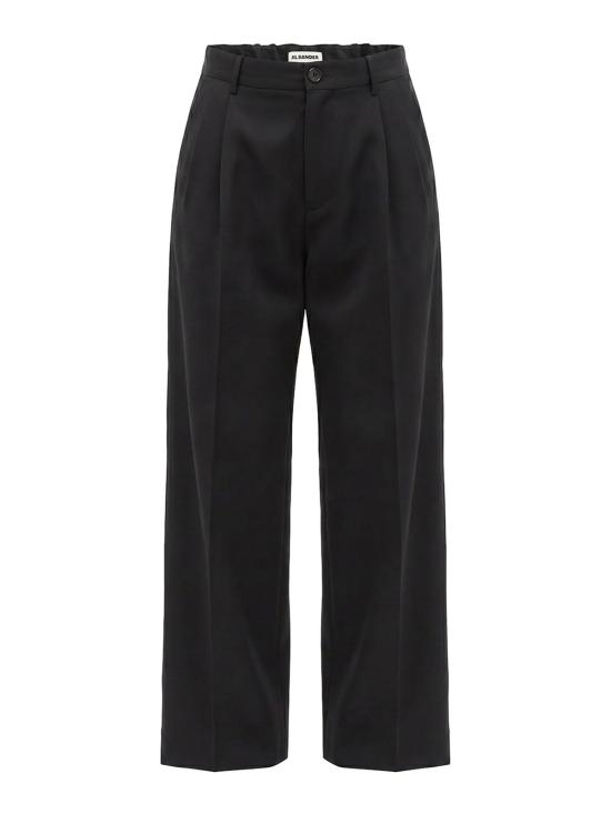 26FW 질샌더 스트레이트 팬츠 J02KA0432J40002001 BLACK