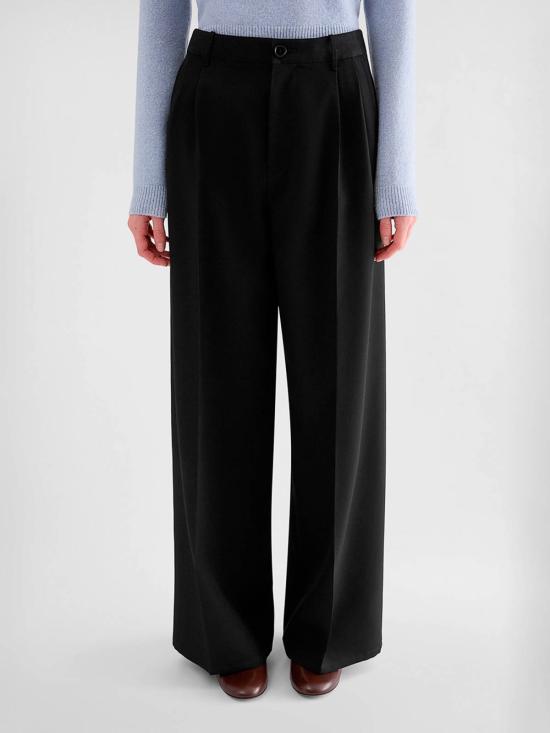 26FW 질샌더 스트레이트 팬츠 J02KA0432J40002001 BLACK - JIL SANDER