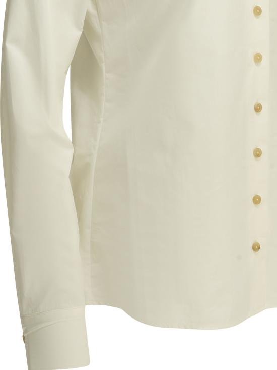 26FW 케이트 아이비 포멀 셔츠 블라우스 아이비 포멀 셔츠 블라우스 2482195168 WHITE - KHAITE