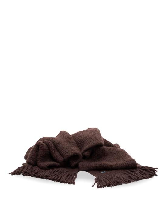 26FW 알라누이 머플러/스카프 LWMA009E26KNI0016000 BROWN