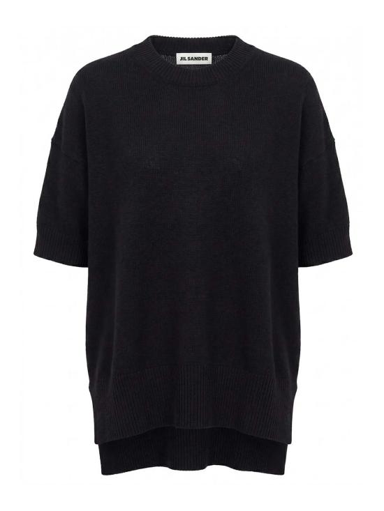 26FW 질샌더 스웨터 J02GP0014J13206001 BLACK