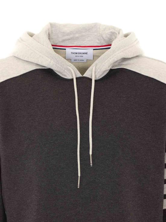 26FW 톰브라운 후드 티셔츠 MJT579A00535949 GREY - THOM BROWNE