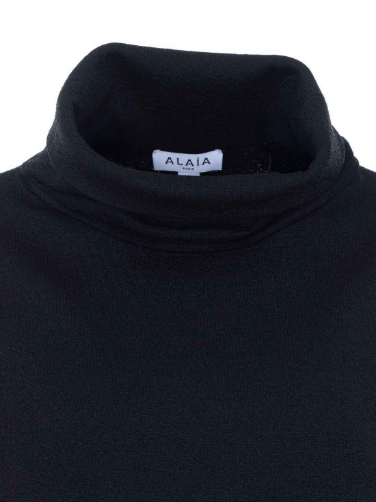26SS 알라이아 터틀넥 AA9G0132K193C995 RED - ALAIA
