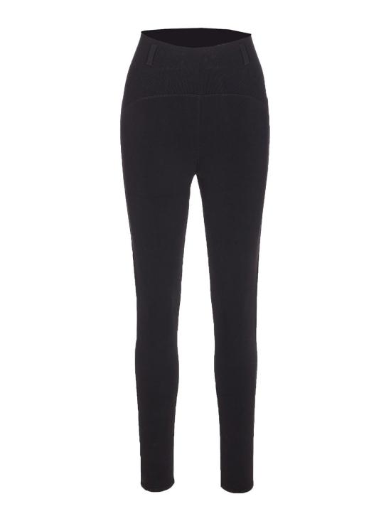26SS 알라이아 스트레이트 팬츠 AA9P1269K017C995 BLACK