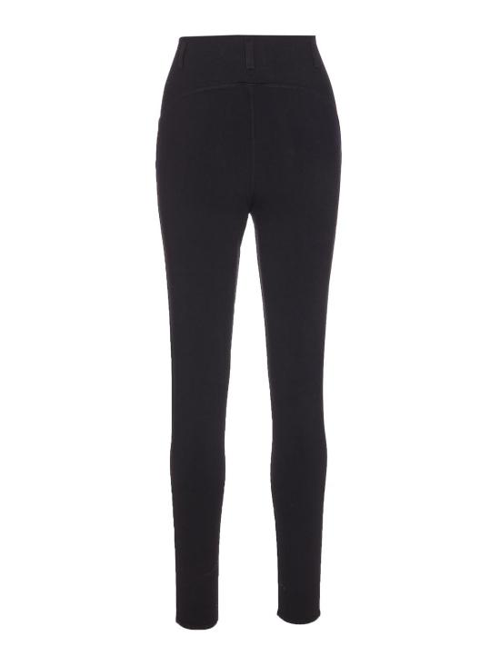 26SS 알라이아 스트레이트 팬츠 AA9P1269K017C995 BLACK - ALAIA
