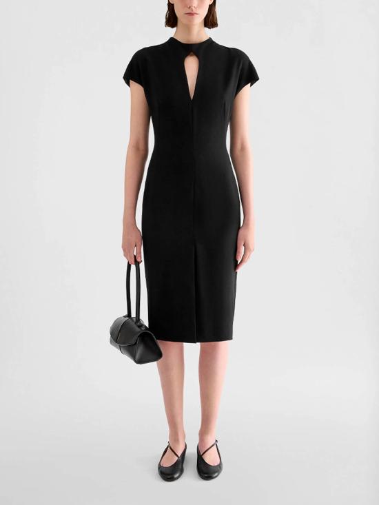 26FW 질샌더 미디 원피스 J02CT0640J40356001 BLACK - JIL SANDER