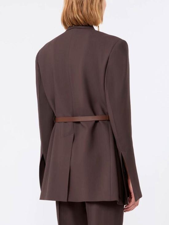 26FW 스포트막스 수트 자켓 2622046011600020 DARK BROWN - SPORTMAX