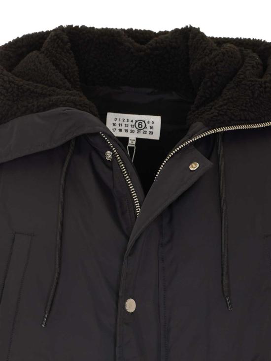26FW MM6 메종마르지엘라 숏패딩 SH0AM0100M36018900 BLACK - MM6 MAISON MARGIELA
