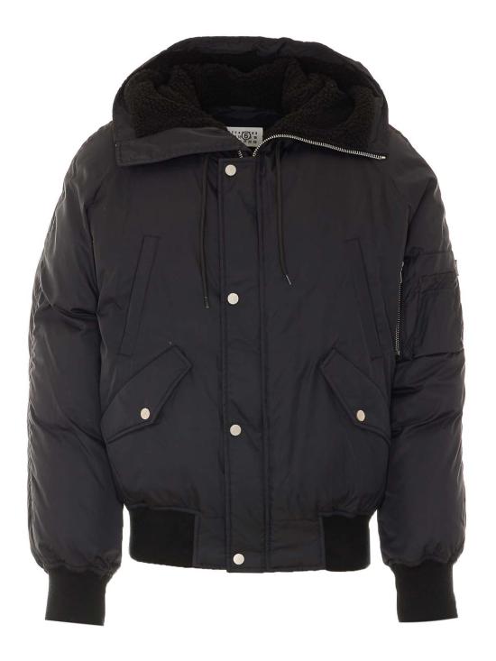 26FW MM6 메종마르지엘라 숏패딩 SH0AM0100M36018900 BLACK