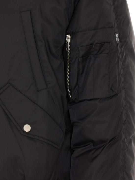 26FW MM6 메종마르지엘라 숏패딩 SH0AM0100M36018900 BLACK - MM6 MAISON MARGIELA