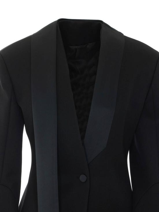 26FW 디 아티코 수트 자켓 261WCG00097WWW065AA100 BLACK - THE ATTICO