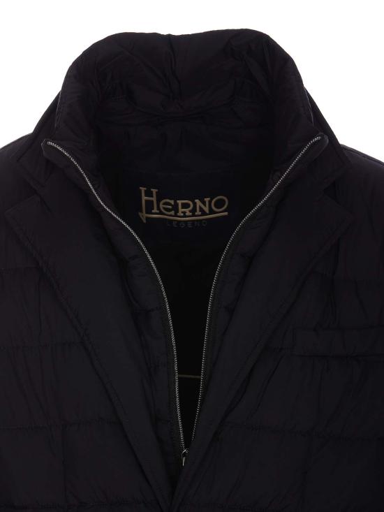 26FW 에르노 라 자카 라 자카 PI001ULE12456Z9300 BLACK - HERNO