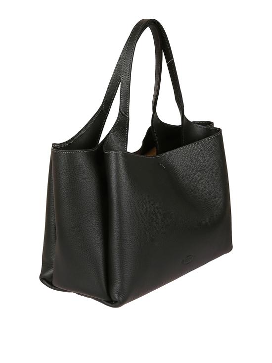 26FW 토즈 레더 백 미디움 XBWAPAF9300QRIB999 BLACK - TODS