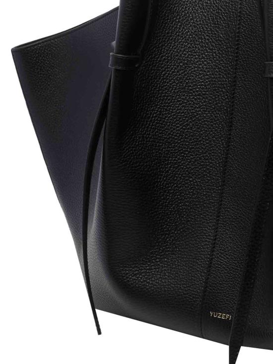 26FW 유제피 숄더백 XLMOCHIPEBBLEGRAINLEATHERL034 BLACK - YUZEFI