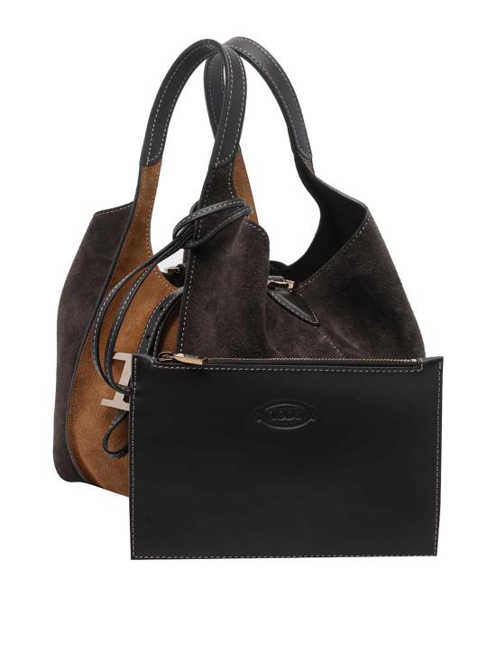 26FW 토즈 T 타임리스 미니 토트백 XBWTSBA9100VJ06L62 BROWN - TODS