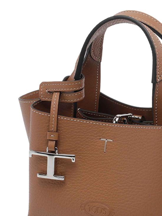 26FW 토즈 마이크로 토트백 XBWAPAFL000QRIS410 BROWN - TODS