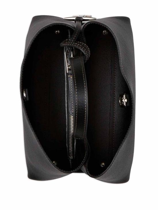 26FW 토즈 마이크로 토트백 XBWAPAEL000QRIB999 BLACK - TODS