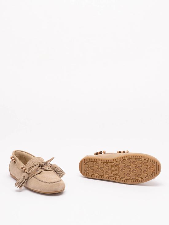 26FW 미우미우 로퍼 5D518E054F005F0F24 DARK BEIGE - MIU MIU