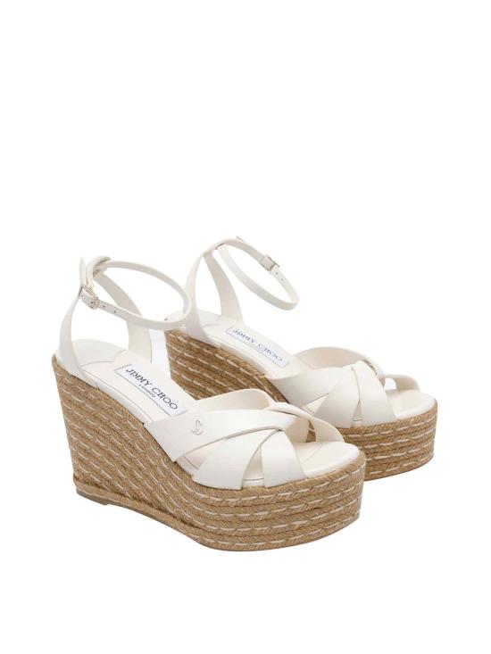 26FW 지미추 샌들 KORRA100NAPLATTE WHITE - JIMMY CHOO
