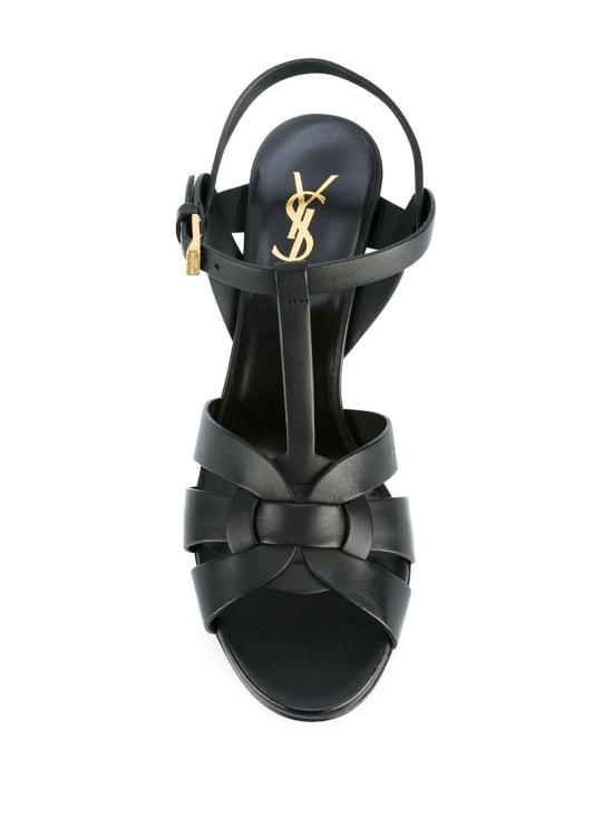 26SS 생로랑 트리뷰트 플랫폼 샌들 315490BDA001000 BLACK - SAINT LAURENT