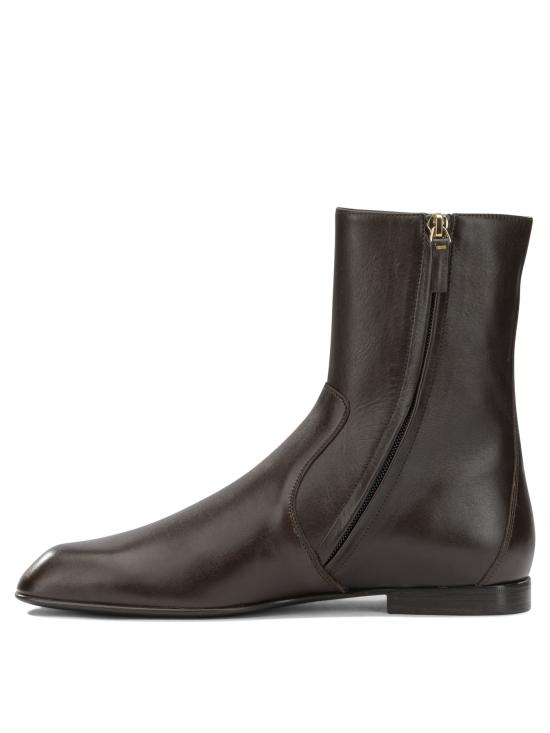 26FW 케이트 콜트 앵클 부츠 F1106992646 BROWN - KHAITE