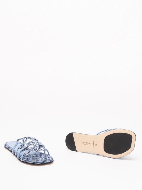 26FW 로에베 뮬/슬리퍼 LPEA465X116410 BLUE - LOEWE