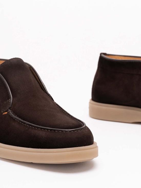 26FW 산토니 로퍼 MGDT17823SASKEAAT60 DARK BROWN - SANTONI