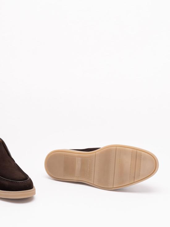 26FW 산토니 로퍼 MGDT17823SASKEAAT60 DARK BROWN - SANTONI