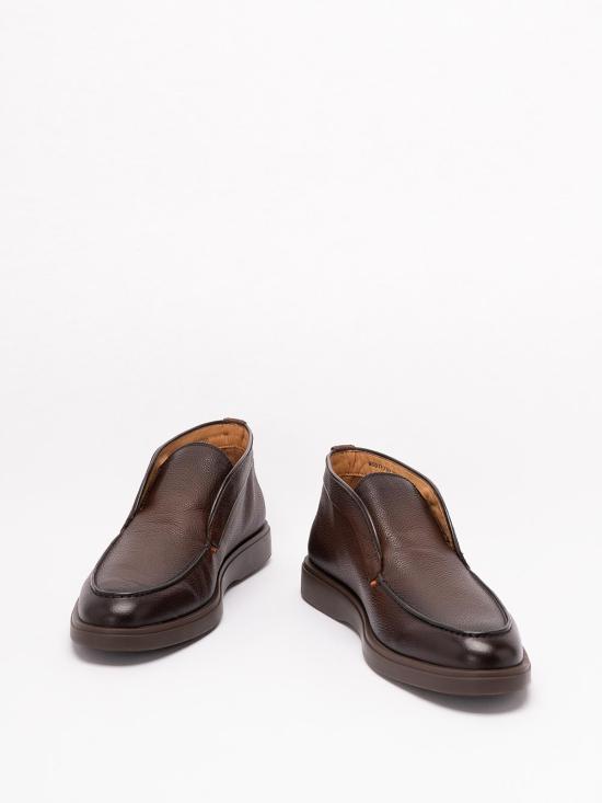 26FW 산토니 로퍼 MGDT17823DKTKMPGT50 DARK BROWN - SANTONI