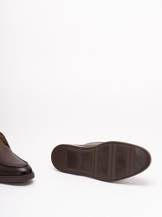 26FW 산토니 로퍼 MGDT17823DKTKMPGT50 DARK BROWN - SANTONI