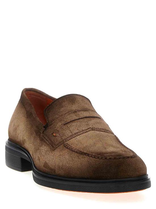  산토니 로퍼 MGEO18964NEAXGEXS50 BROWN - SANTONI