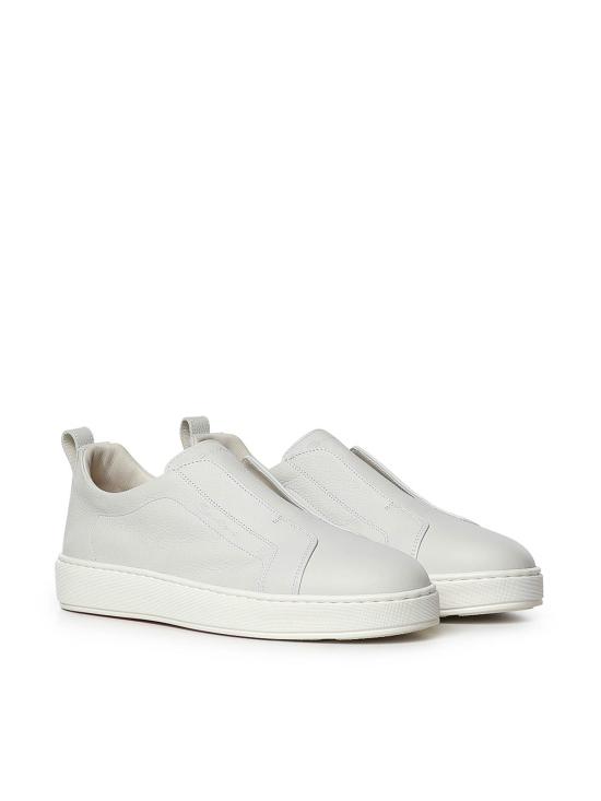 26SS 산토니 스니커즈 MBCD22211BARTCKAI50 WHITE - SANTONI