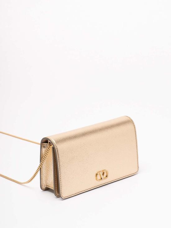 26FW 발렌티노 가라바니 클러치/파우치 9W2P0AY5CHL3HA GOLD - VALENTINO GARAVANI
