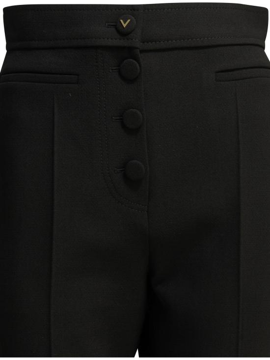 26FW 발렌티노 가라바니 스트레이트 팬츠 9B3RB7C2A9K0NO BLACK - VALENTINO GARAVANI