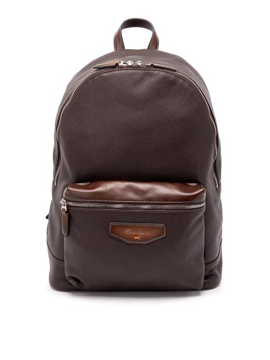 26FW 산토니 백팩 UIBBA3131TRAPMNT50 DARK BROWN