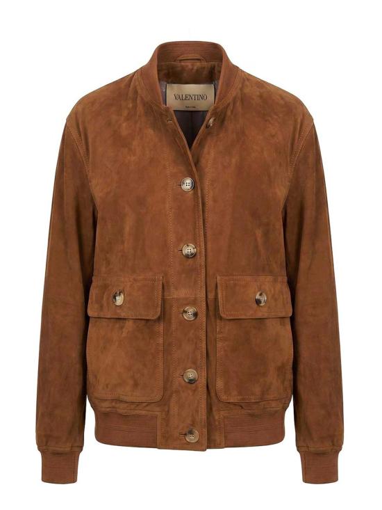 26FW 발렌티노 가라바니 무스탕 9B3NB06ZA9LK29 LIGHT BROWN