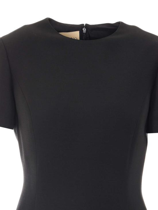 26FW 발렌티노 가라바니 미디 원피스 VAL071CF0NO BLACK - VALENTINO GARAVANI